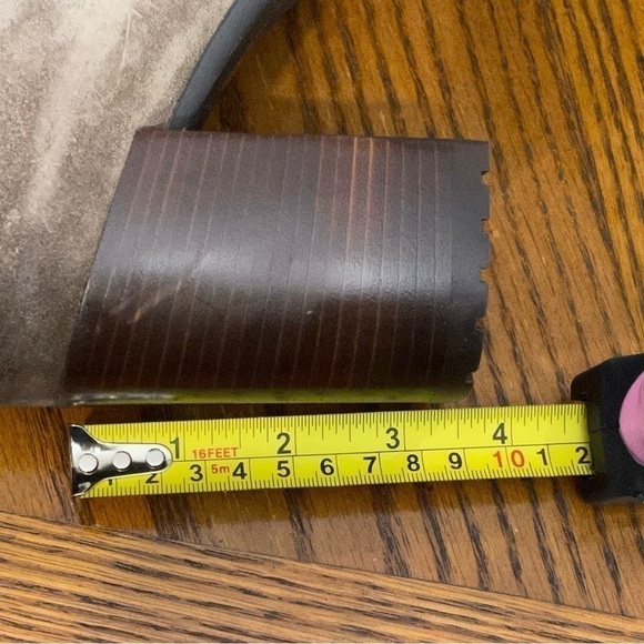 Emanuele CRASTO NWT Womens Riding Boots Brown Leather Mid Calf Pull On 10 EUR 40 - Picture 14 of 14